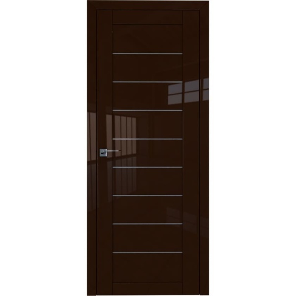 Глянцевая межкомнатная дверь Profil Doors 73L терра