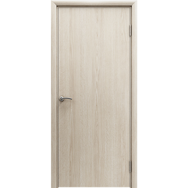 Межкомнатная дверь ПВХ гладкая влагостойкая скандинавский дуб