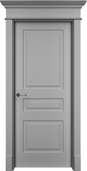 Фото товара Межкомнатная дверь эмаль Ofram Нафта 3 глухая, белый