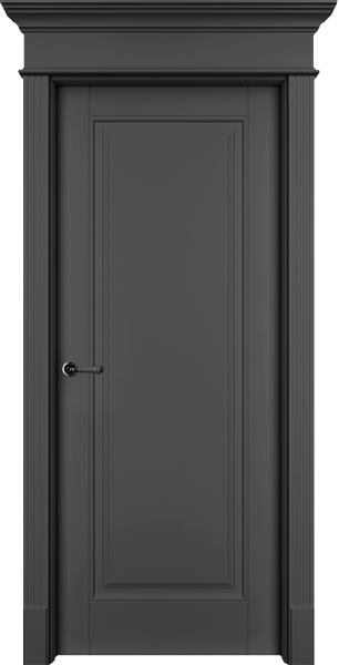 Фото товара Межкомнатная дверь эмаль Ofram Оксфорд белая глухая