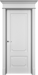 Межкомнатная дверь Ofram Риан-2 белая эмаль, глухая